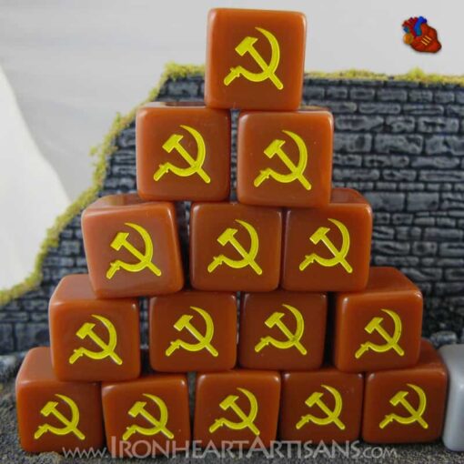 Weird War 16mm Faction Dice - Soviet - Image 2