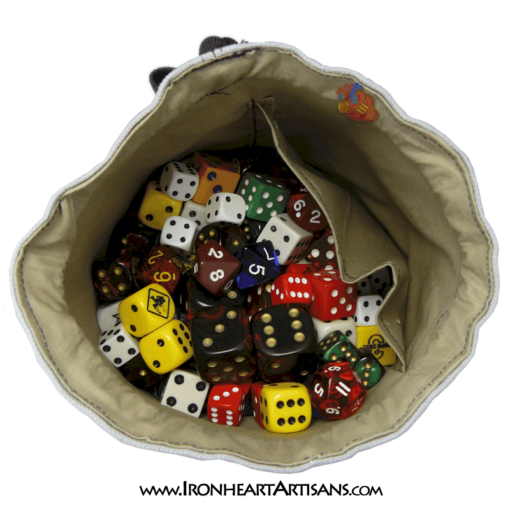 German Grey Maltese Cross Dice Bag - Image 6