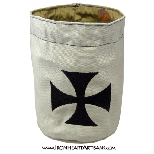German Grey Maltese Cross Dice Bag - Image 2
