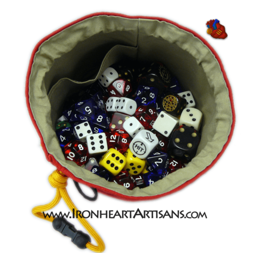Soviet Red Hammer and Sickle Dice Bag - Image 6