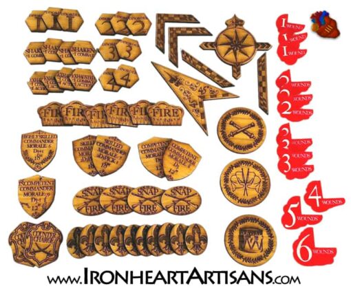 Land of the Free Game Complete Token Set