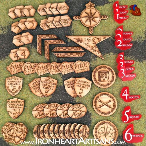 Land of the Free Game Complete Token Set - Image 2