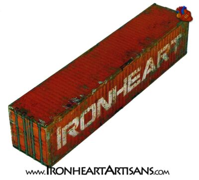 40ft Shipping Container 28mm scale Terrain