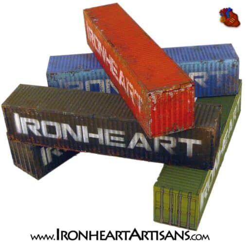 40ft Shipping Container 28mm scale Terrain - Image 4
