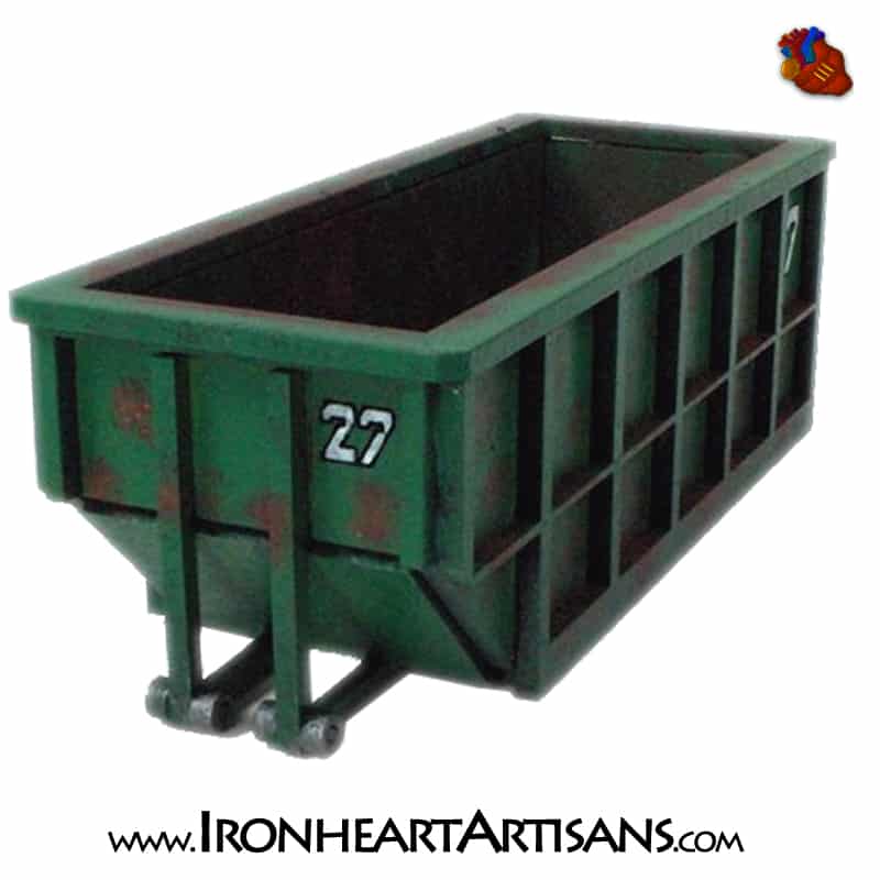 Our new 28mm scale Dumpster