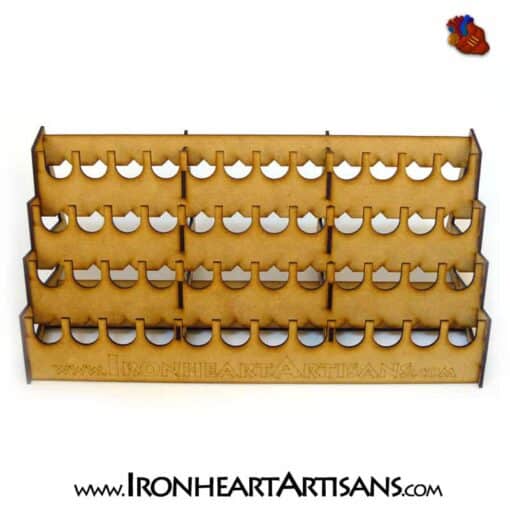 Inverted 48 Dropper Bottle Paint Rack - Image 4