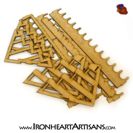 Inverted 48 Dropper Bottle Paint Rack - Image 5