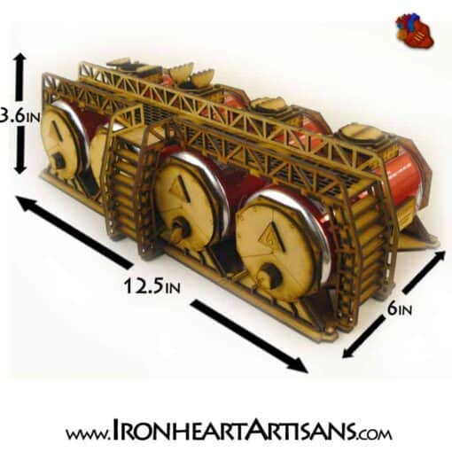 4 Can Fuel Storage 28mm Scale Terrain - Image 4