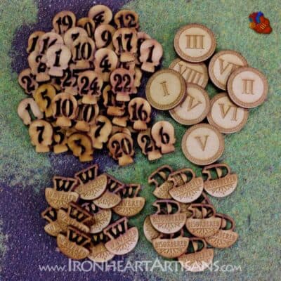 Kings of War MDF Token Set