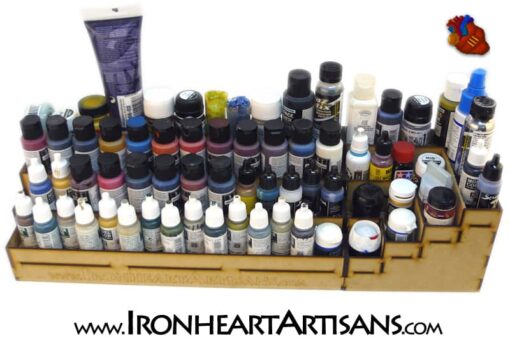 4 tier corner paint rack