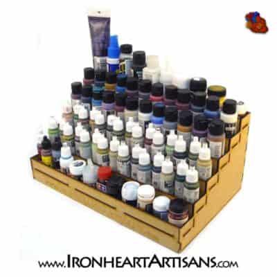 6 tier paint rack