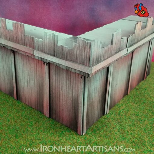 Modular Fort Corner for Kings of War