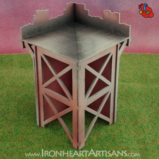 Modular Fort Corner for Kings of War