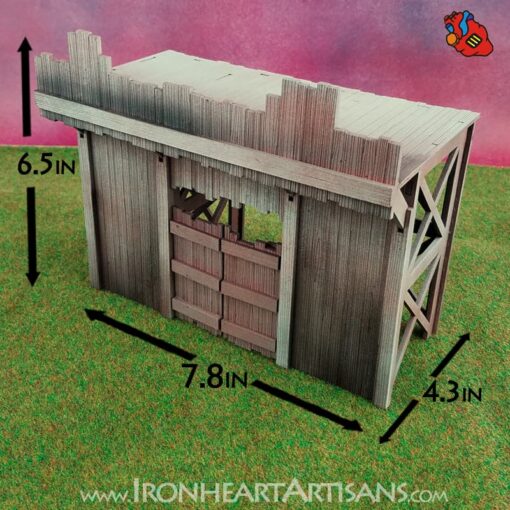 Modular Fort Gate for Kings of War