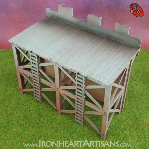 Modular Fort Short Wall for Kings of War