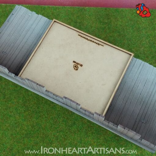 Modular Fort Long Wall for Kings of War