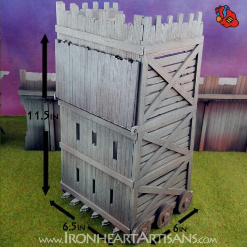 Rolling Siege Tower for Kings of War