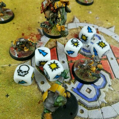 Blood Bowl 2 Block Dice