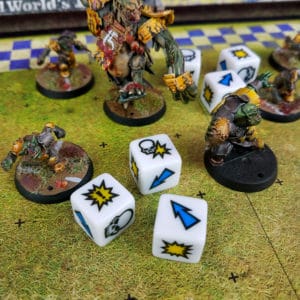 Blood Bowl 2 Block Dice