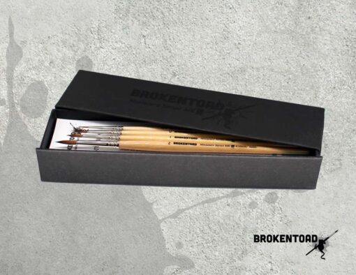 Broken Toad MINIATURE SERIES MK3 PAINT BRUSH SET