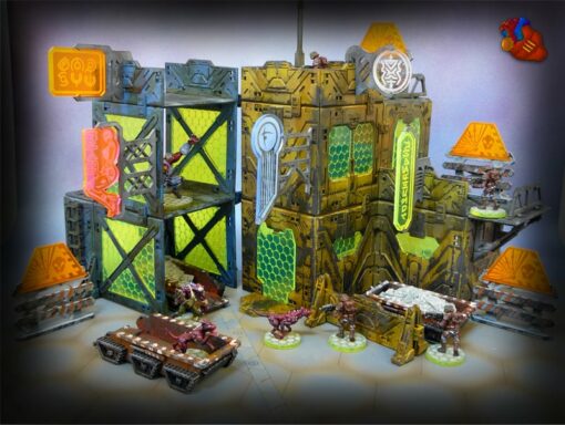 Blasting Zone Barricades 28mm Scale Terrain - Image 3