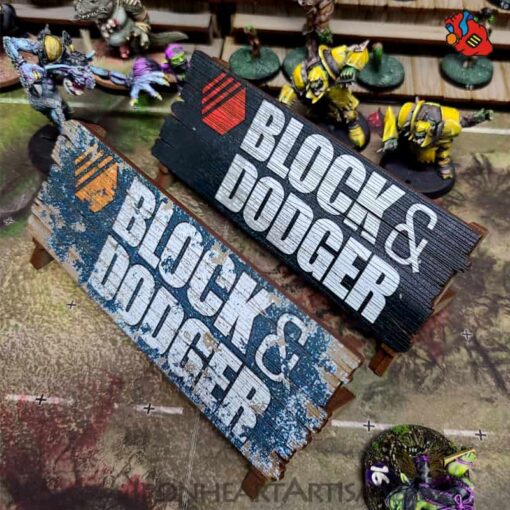 Blood Bowl Block & Dodger